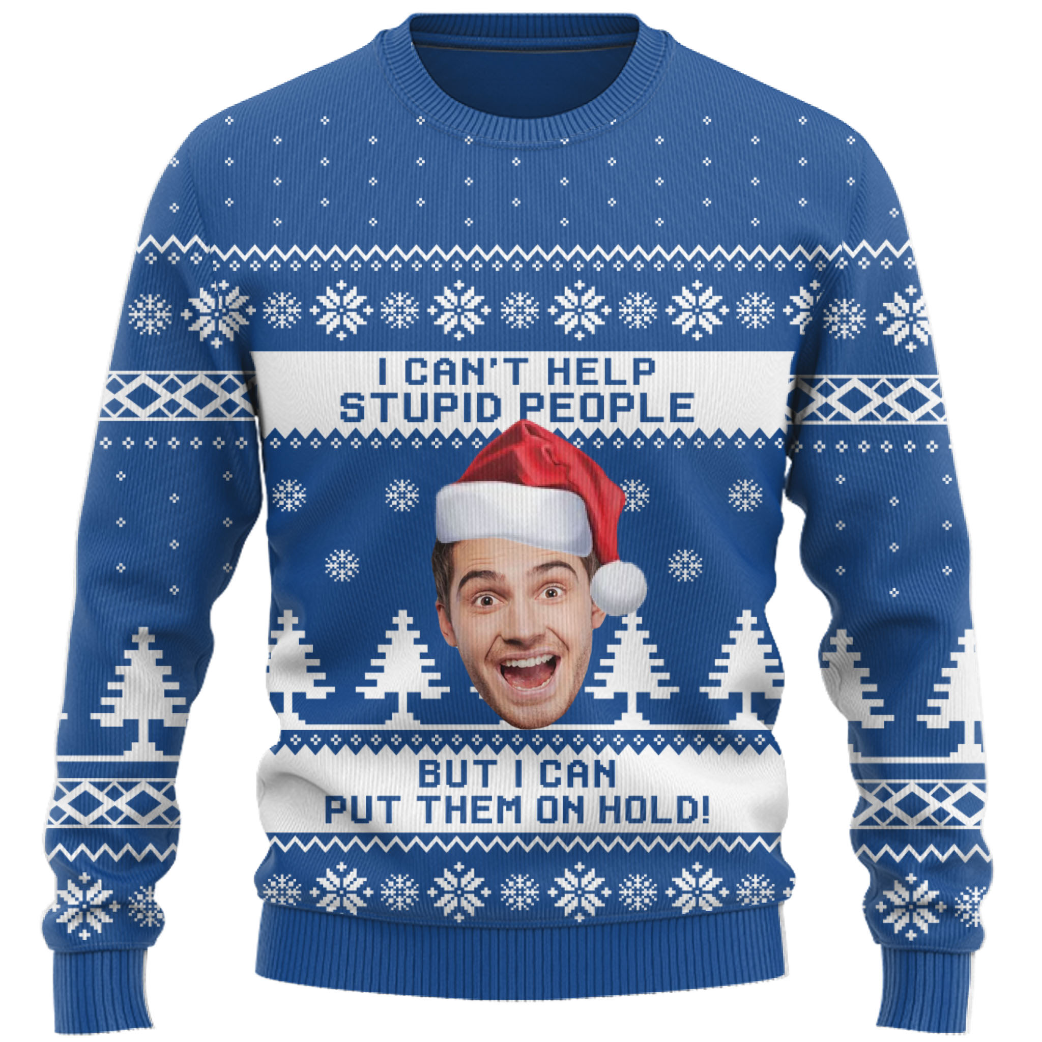 I Can't Help People Ugly Christmas Sweater 10